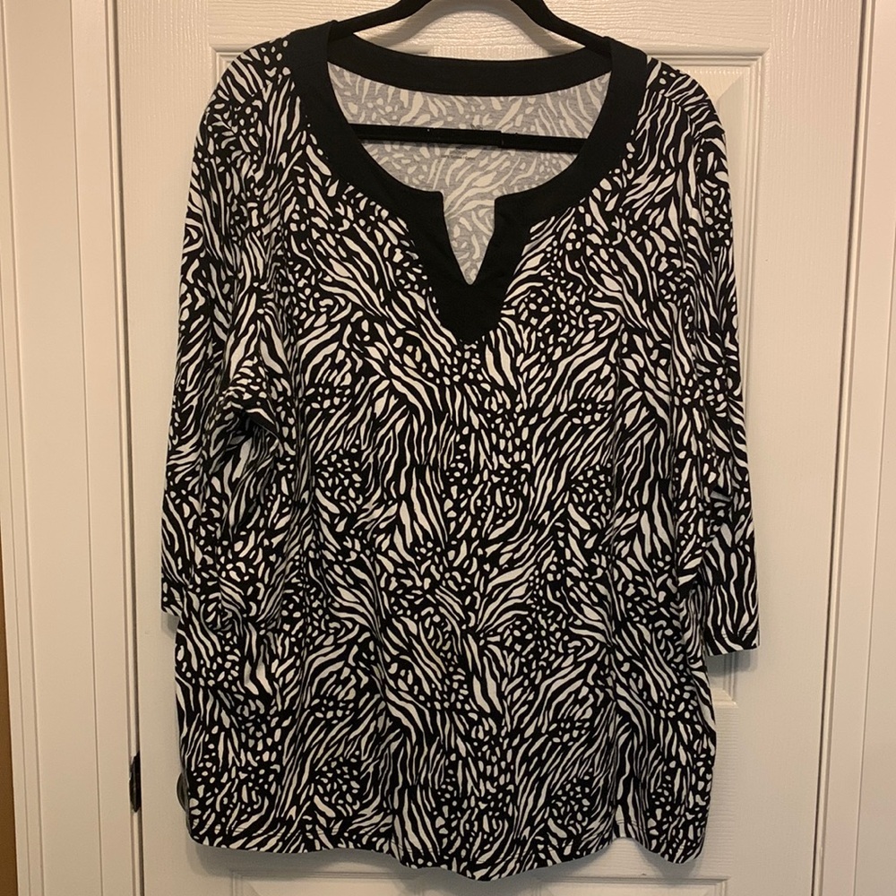 Tradition Country Collection 3/4 Length Sleeve Top